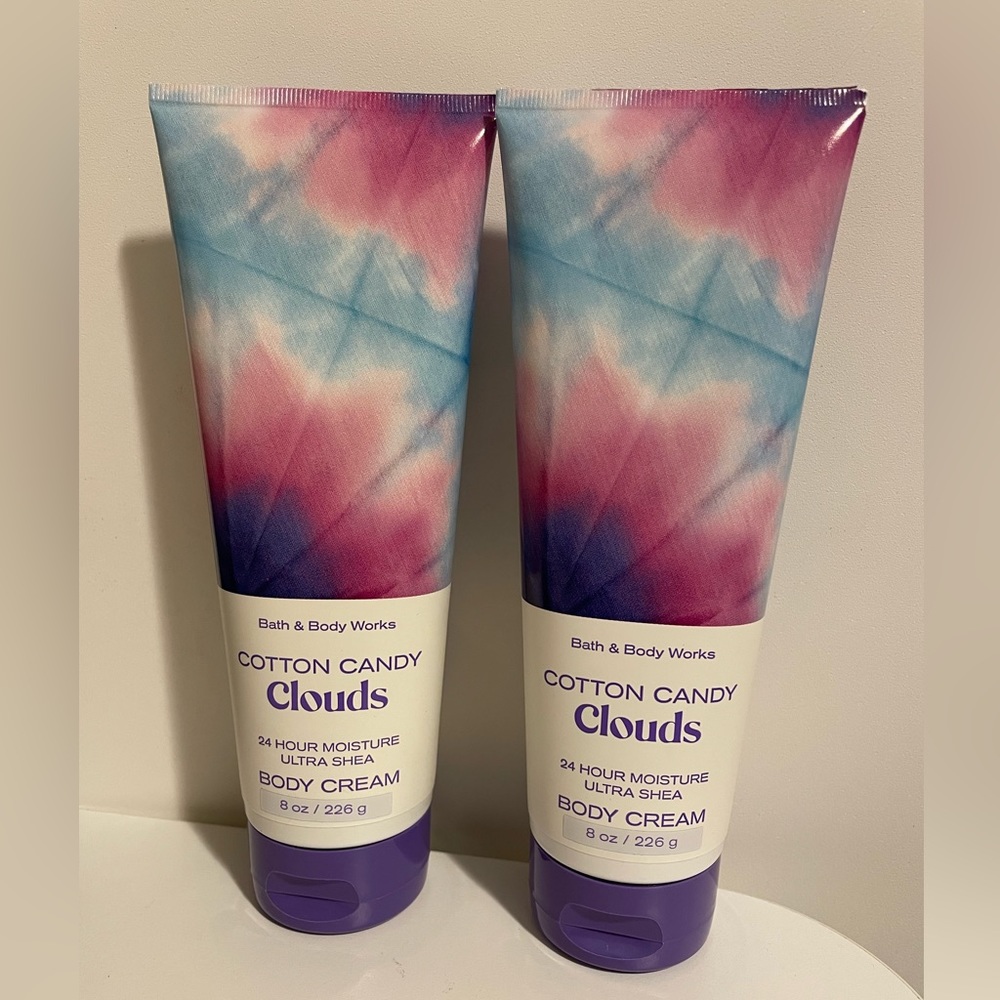 New BBW Cotton Candy Clouds Shea Body Creams